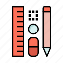 education, pen, pencil, scale