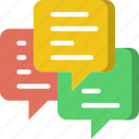 chat, communication, conversation, dialogue, discussion