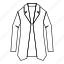 business, human, jacket, line, logo, outline, shirt 