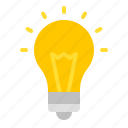 digital, idea, light, light bulb, marketing