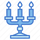 candelabra, candle, furniture, light