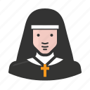 avatar, catholic, nun, christian, clergy, religion, sister