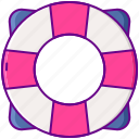 lifebuoy, help, lifesaver, sea