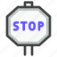 navigation, location, map, navigate, stop, sign board, traffic sign 