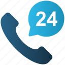 24 hours, call, e-commerce, phone, service, support