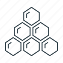 hierarchy, honey, honeycombs, structure, organization