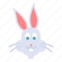 bunny, cute, easter, rabbit, animal