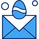 chat, easter, mail, message