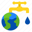 earth, ecology, faucet, save, water