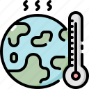 ecology, environment, global, nature, thermometer, warming