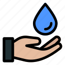 water, hand, recycling, rain, environment