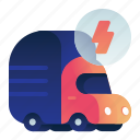 electric, power, transportation, truck, vehicle