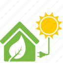 eco, ecology, energy, house, nature, solar, sun