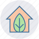 ecology, environment, green, green house, home, house, leaf