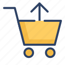 bag, basket, cart, ecommerce, shopping, shopping cart, trolley