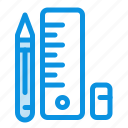 education, pen, pencil, scale