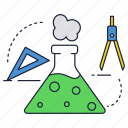 chemistry, education, experiment, flask, school, science