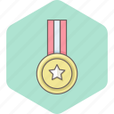 badge, label, award, military, ribbon, soldier, war