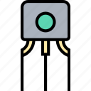 npn, transistor, circuit, current, electronic