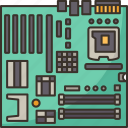 motherboard, circuit, processor, board, electronic