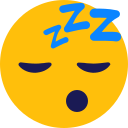 emoji, sleep, sleeping