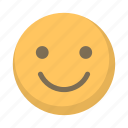 emoji, emoticon, face, happy, smile