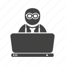 businessman, busy, computer, job, office, work, working