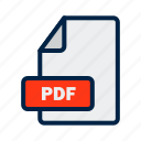 extension, pdf, file, format