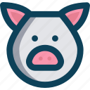 agriculture, animal, farm, pig