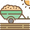 agriculture, farm, farming, trailer