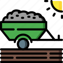 agriculture, farm, farming, trailer