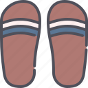 flip, flop, sandals, fashion, footwear, summer