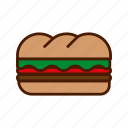 .svg, sandwich, breakfast, bread, food