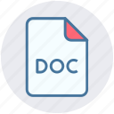 doc, document, file, page, paper