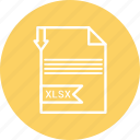 document, extension, file, xlsx