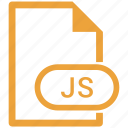 extension, file, file format, js