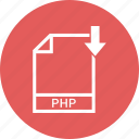 document, extension, file, php