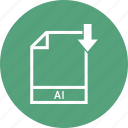 ai, document, extension, file