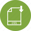 css, document, extension, file