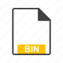 bin, extension, file