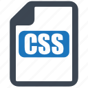 css, file, format