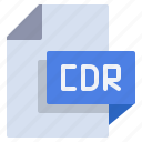 cdr, document, extension, file, file format, format