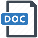 doc, file, format