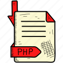 document, file, format, php