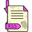 document, file, format, rss