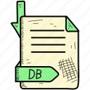 db, extention, file, format