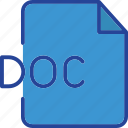 doc, document, extension, word, doc file