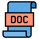 doc, file, document, form