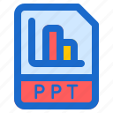 document, file, folder, format, ppt