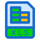 document, file, folder, format, xls